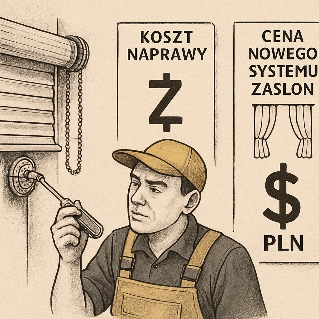 Czy naprawa rolet jest opłacalna, czy lepiej kupić nowe?
