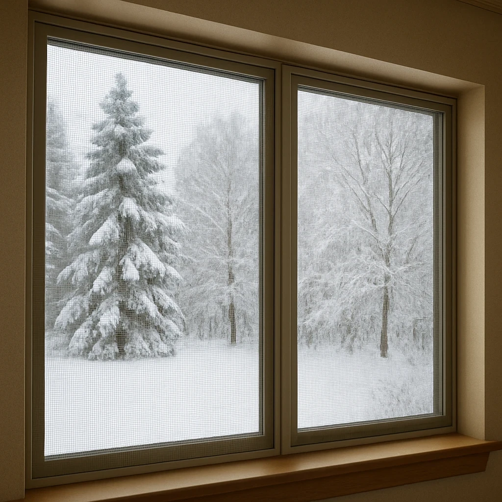 Czy trzeba ściągać moskitiery na zimę?